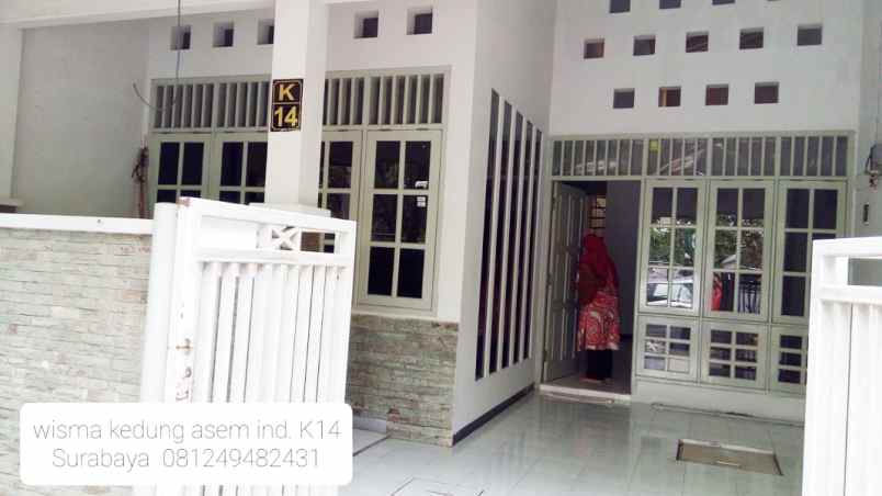 disewakan rumah jl wisma kedung asem indah