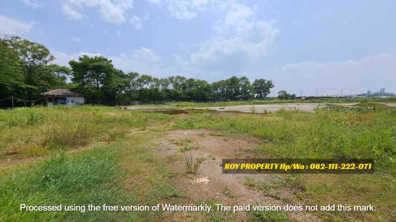 disewakan tanah jl marunda makmur