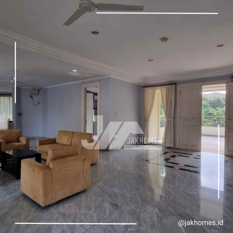 for rent rumah metro pondok indah jakarta selatan