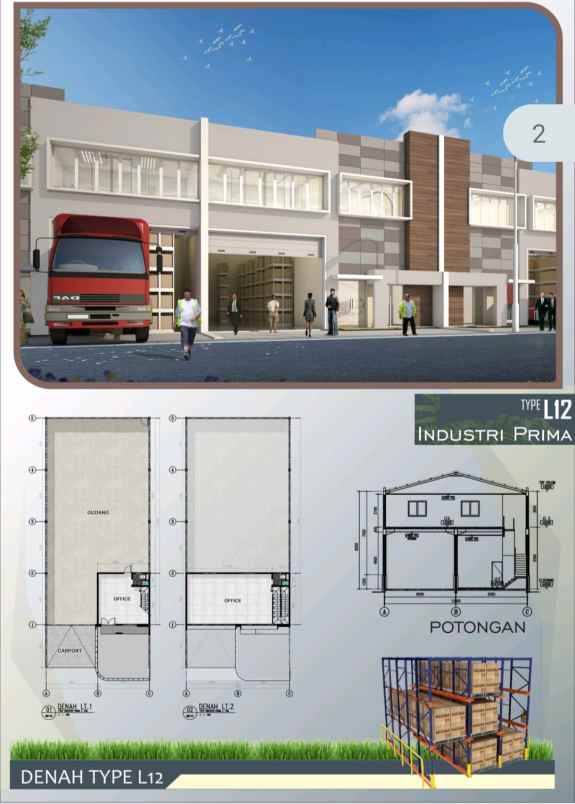 gudang baru siap huni di moh toha tangerang
