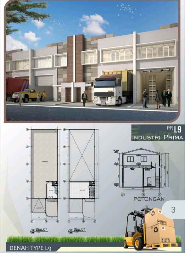 gudang baru siap huni di moh toha tangerang