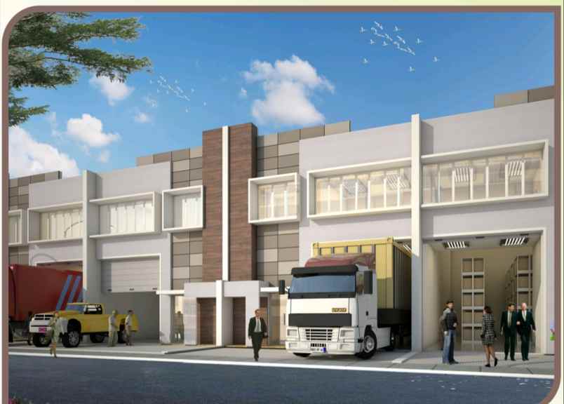 gudang baru siap huni di moh toha tangerang