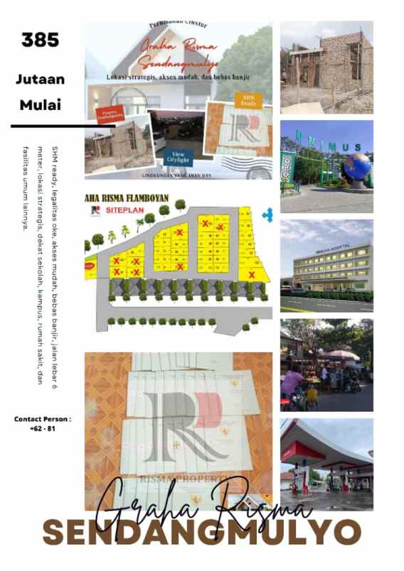 hunian cluster di graha risma sendangmulyo semarang