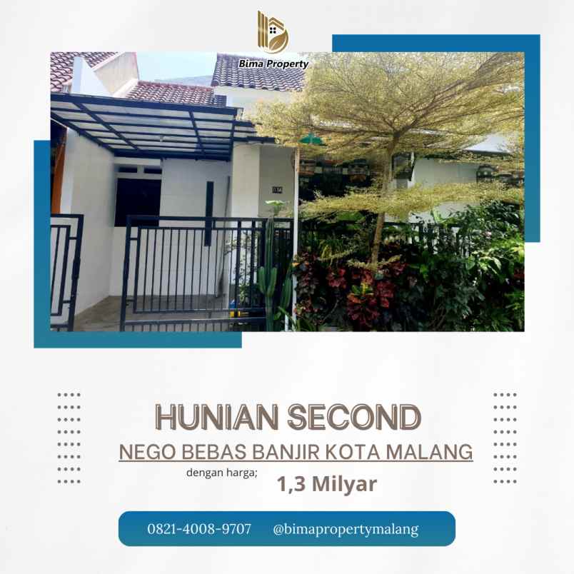 hunian minimalis 1 lantai nego lingkungan bersih