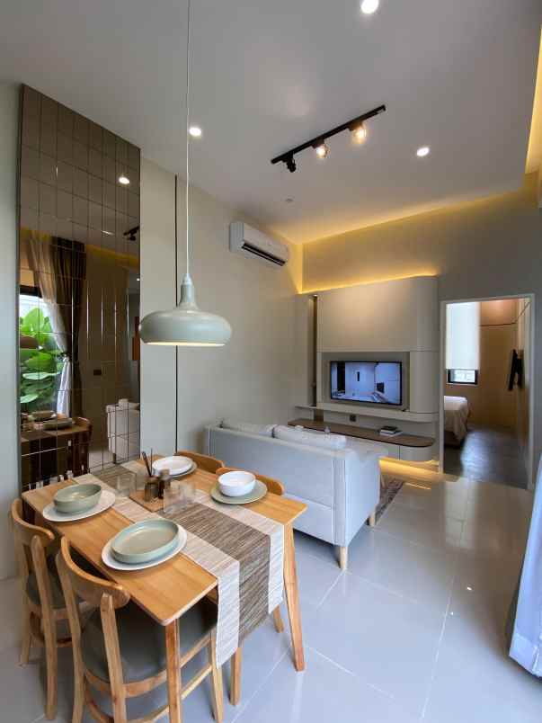 hunian minimalis modern di jalan kartama pekanbaru