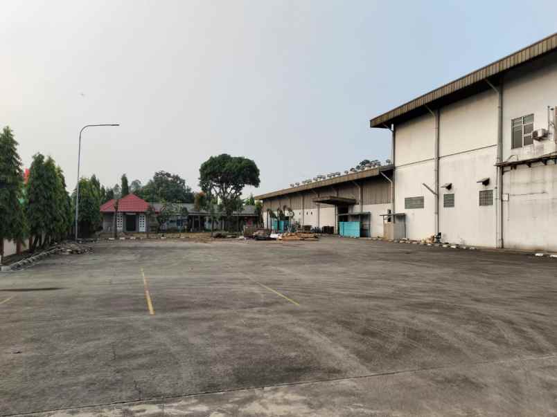 jual gudang ex pabrik garmen jatiuwung tangerang