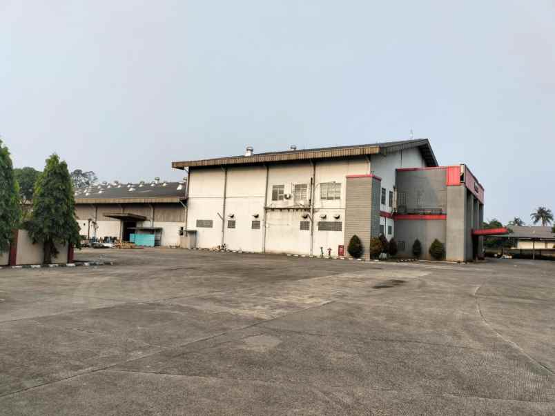 jual gudang ex pabrik garmen jatiuwung tangerang