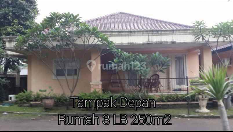 jual rumah 3 unit di daerah cibubur kota jakarta timur
