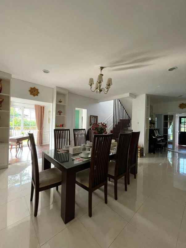 jual rumah hook kolam renang raffles hills cibubur