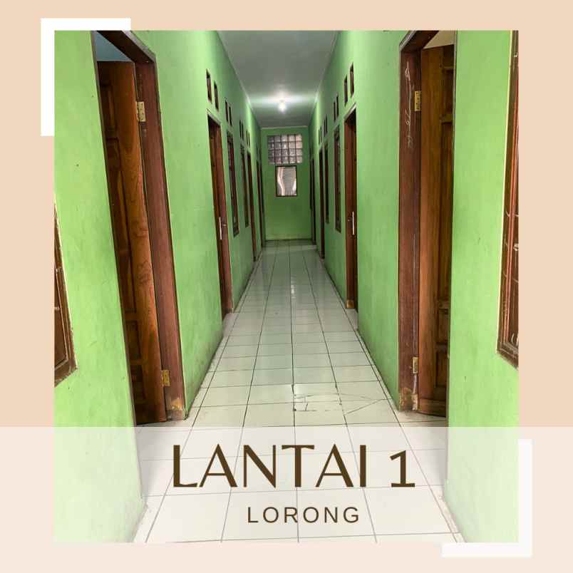 jual rumah kost belakang kampus upn