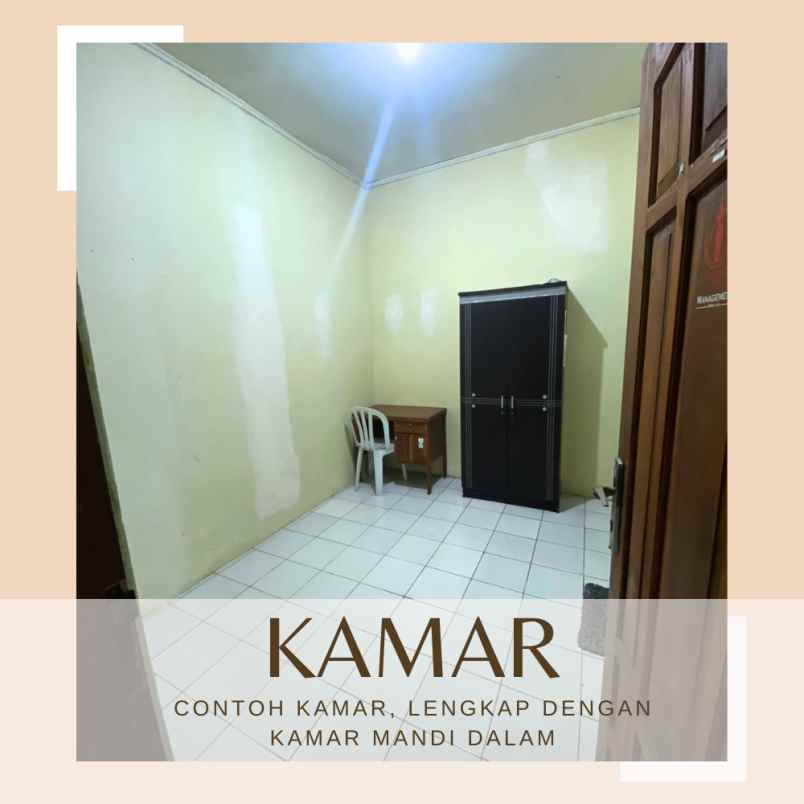 jual rumah kost belakang kampus upn