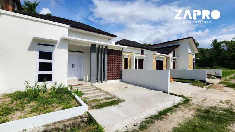 jual rumah siap huni pesan bangun di belanti