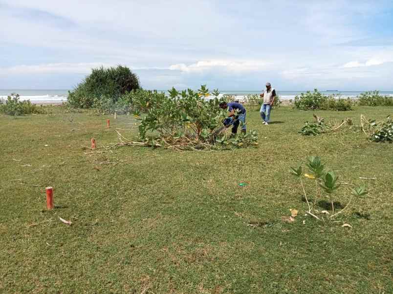 jual tanah pinggir pantai banen