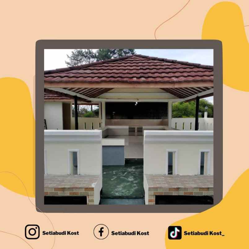 jual villa cisarua ramai pengunjung