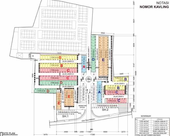 perumahan citra kerta residence type 44 72