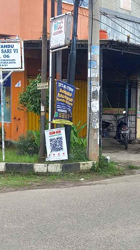 ruko murah siap usaha di mustikasari kota bekasi