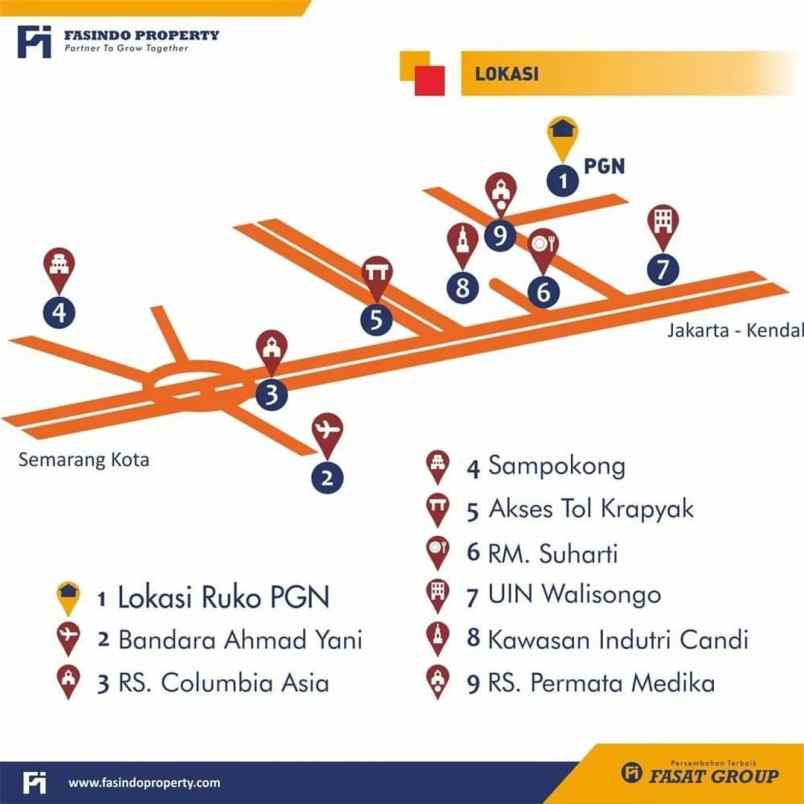 ruko usaha di permata garden ngaliyan