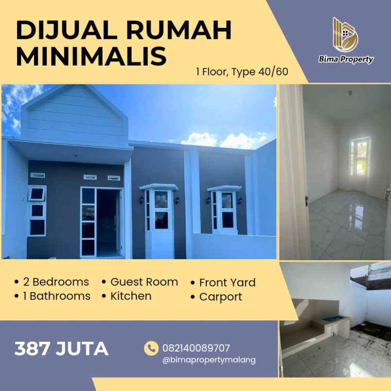 rumah 1 lantai murah lokasi pakis malang