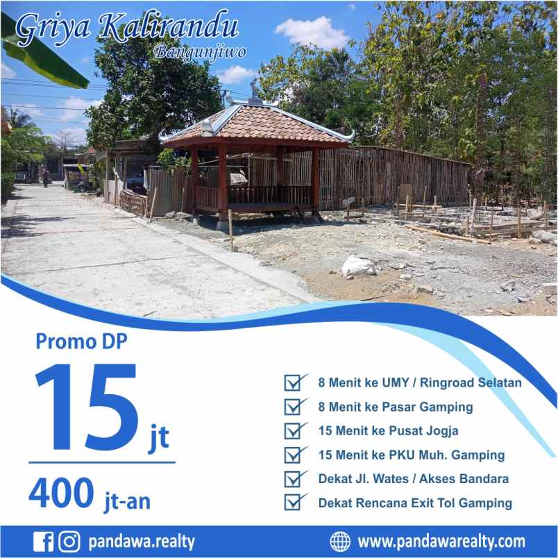 rumah 400 jutaan bisa custom di kasihan bantul