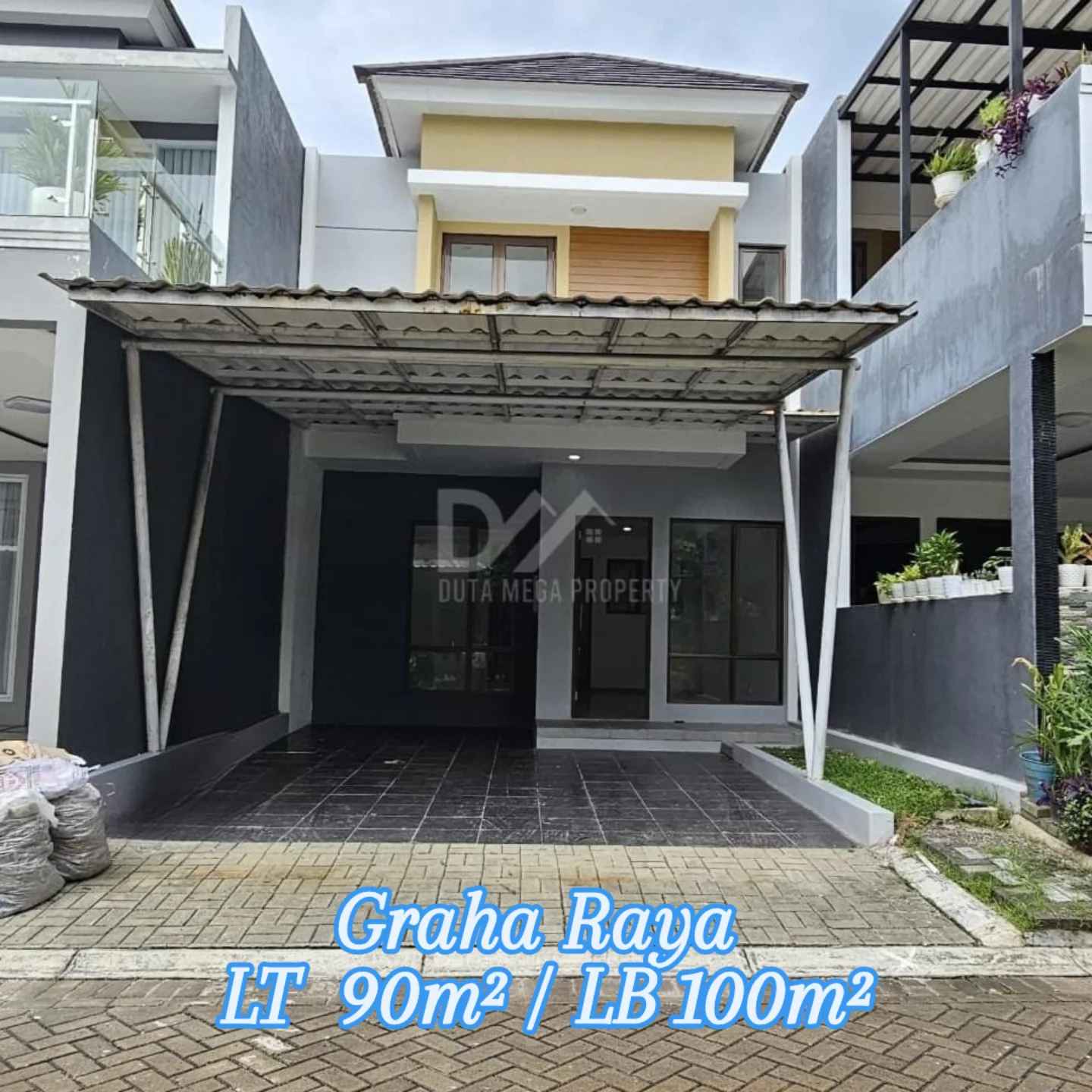rumah asri dan nyaman di graha raya bintaro