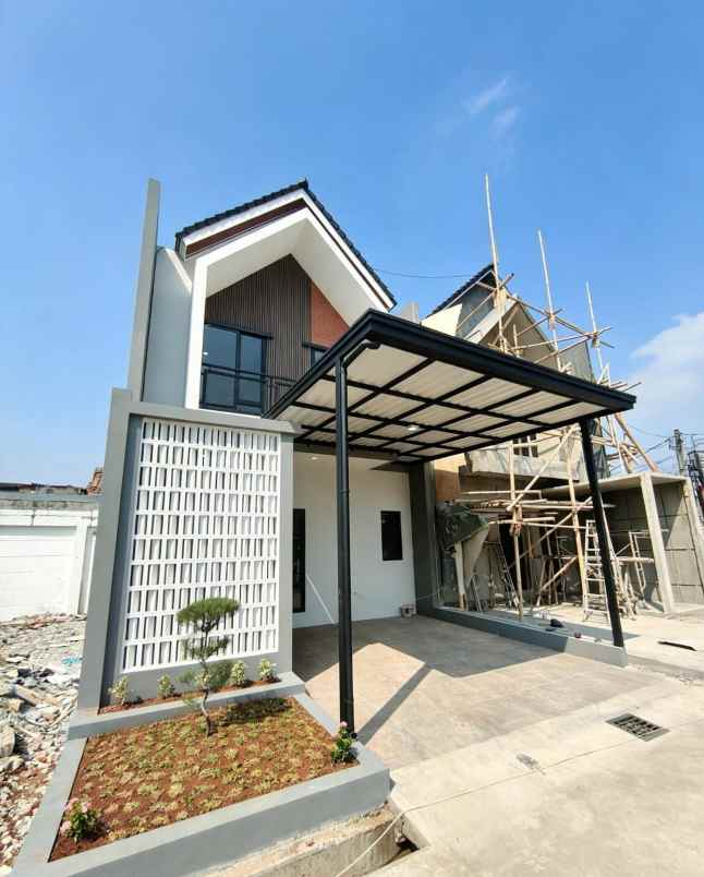 rumah baru dalam cluster di pondok kelapa jaktim