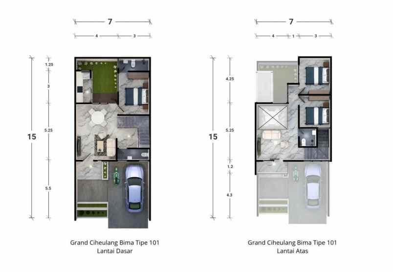 rumah baru desain modern kekinian di dago bandung