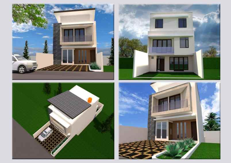 rumah baru desain modern kekinian di dago bandung