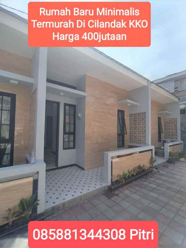 rumah baru minimalis termurah di cilandak kko
