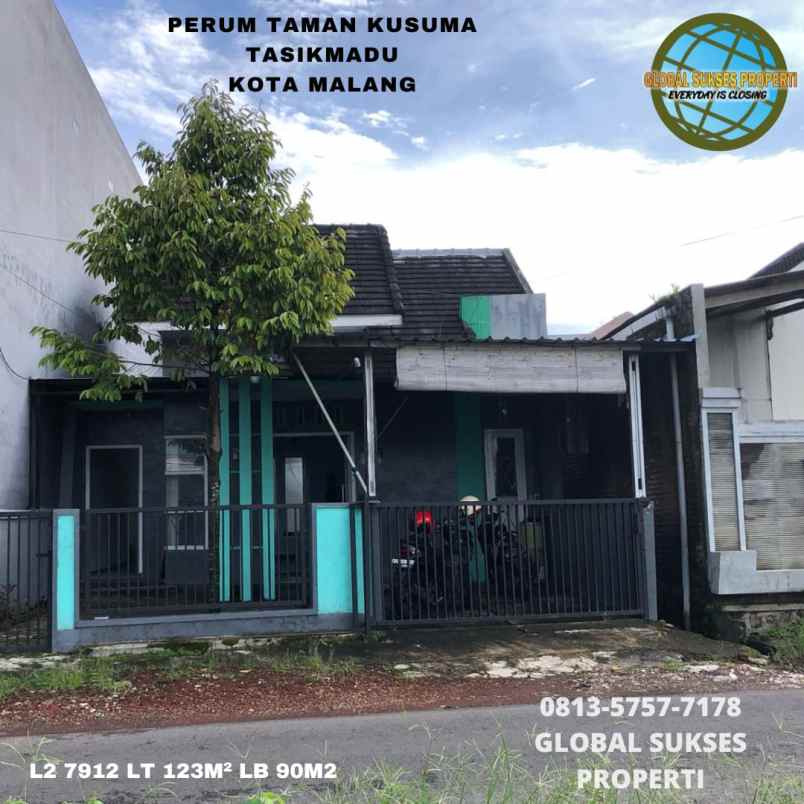 rumah besar akses mobil di tasikmadu malang