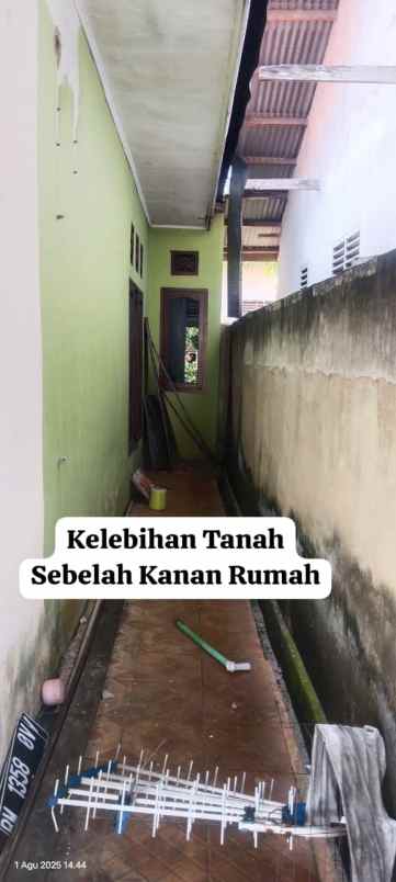rumah bulatan dijual jl inpres kartama pekanbaru