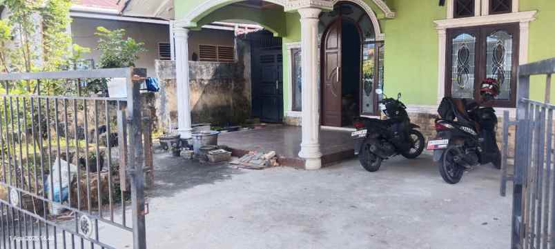 rumah bulatan dijual jl inpres kartama pekanbaru