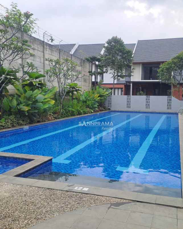 rumah cluster 2 lantai siap huni di sawangan depok