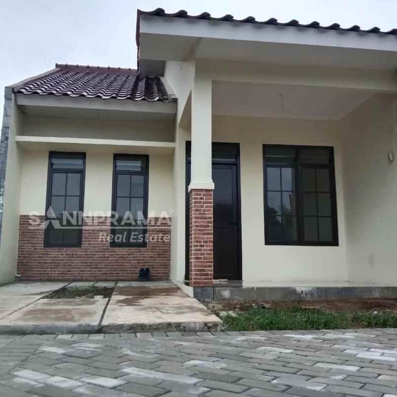 rumah cluster murah bojongsari desain suka2 beken