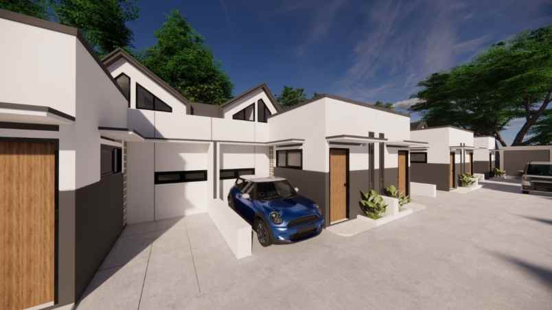 rumah cluster murah strategis shm di cibinong bogor