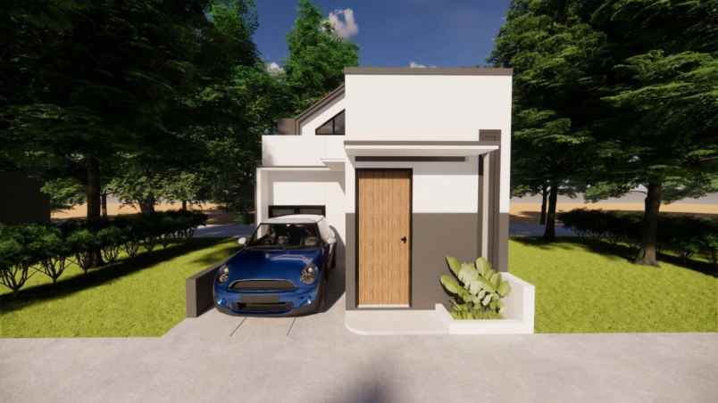 rumah cluster murah strategis shm di cibinong bogor