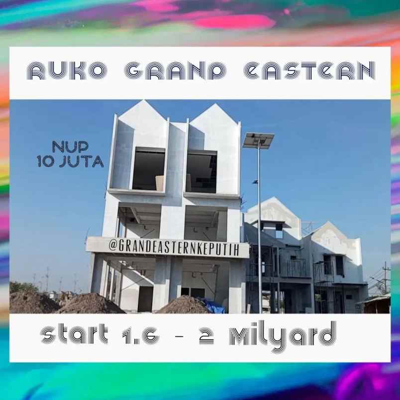 rumah dan ruko grand eastern keputih