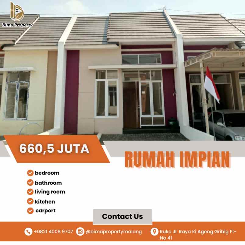 rumah dengan pesona pemandangan eksotik