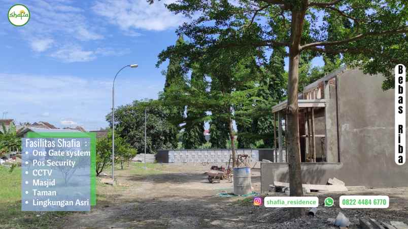 rumah dijual bebas riba pare kediri shafia residence