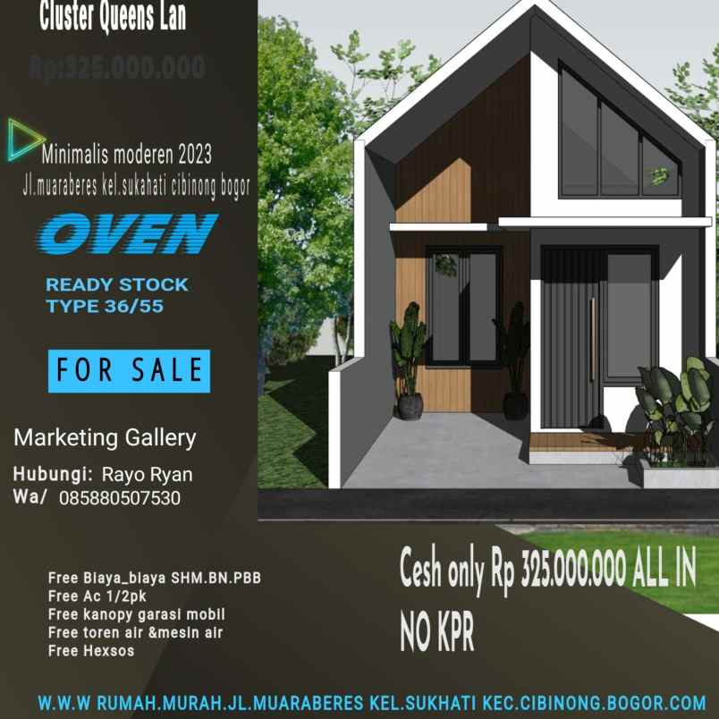 rumah harga murah di cibinong bogor