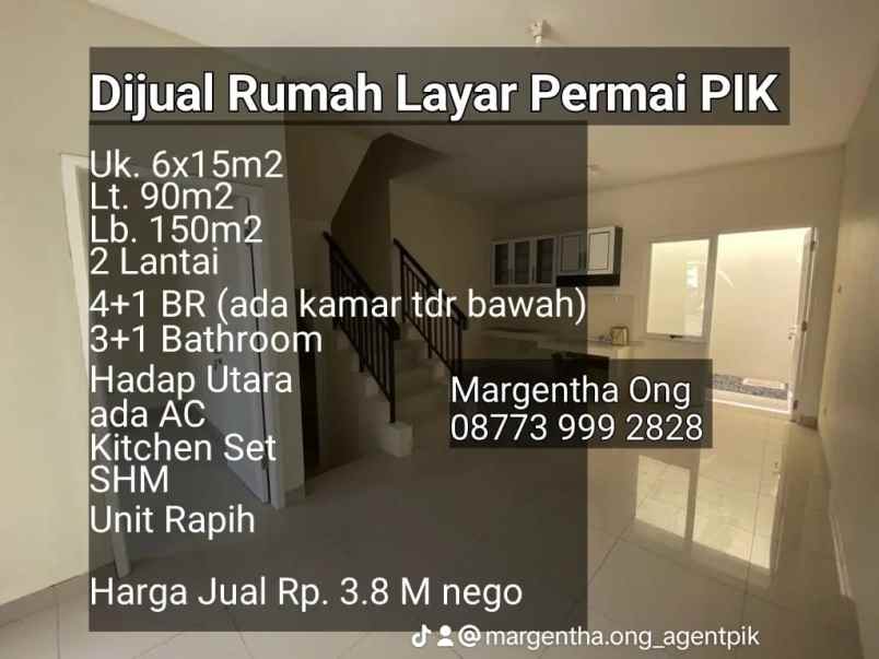 rumah layar permai pik hadap utara