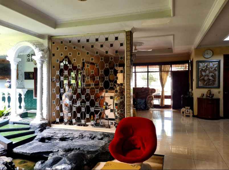 rumah luas di kavling dki pondok kelapa jakarta timur