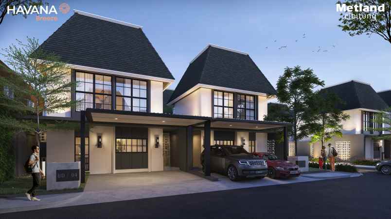 rumah mewah di metland cibitung