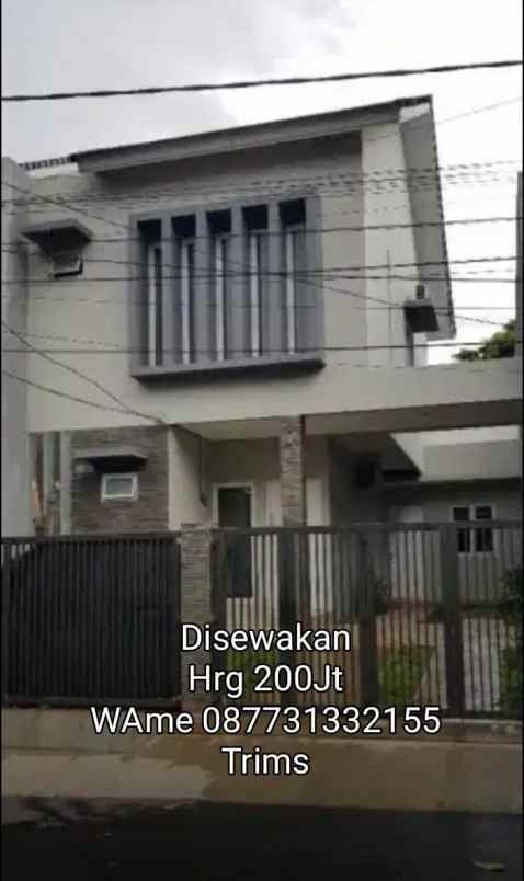 rumah mewah disewakan lokasi strategis