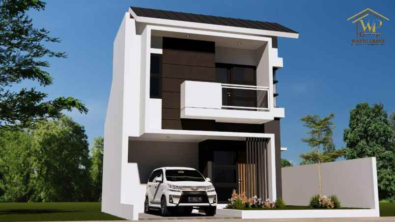 rumah modern di maguwoharjo dalam ringroad under 1m