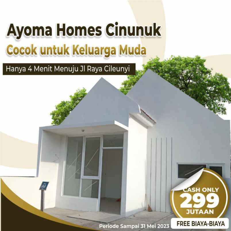 rumah murah di bandung ayoma homes cinunuk