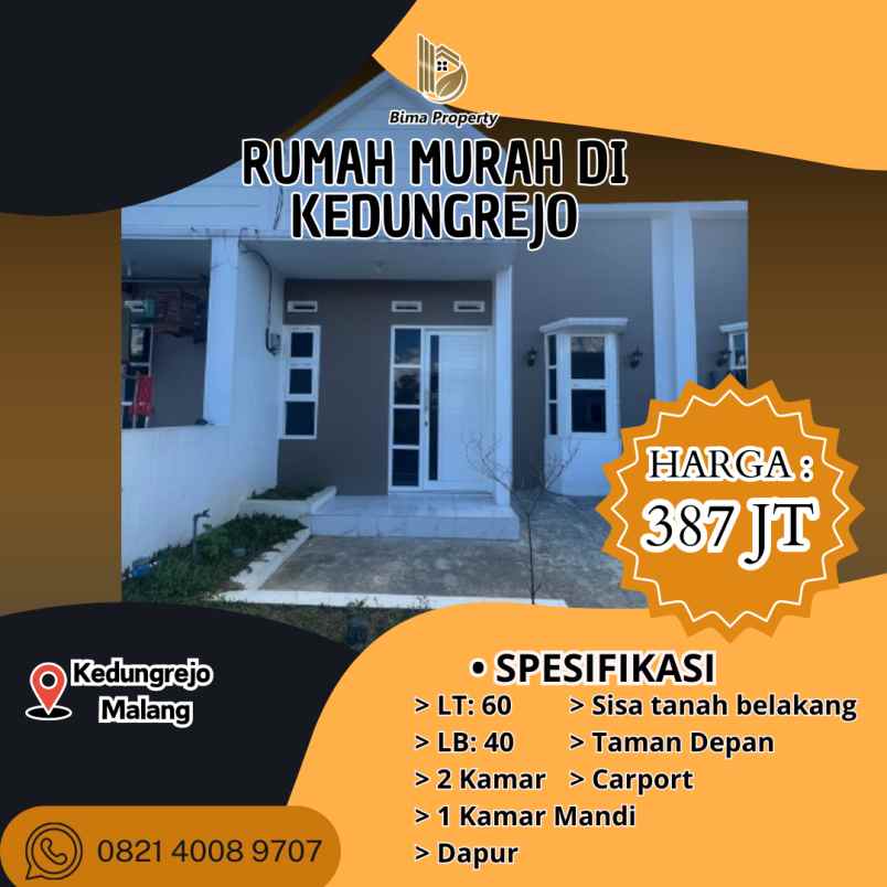 rumah murah di kedungrejo