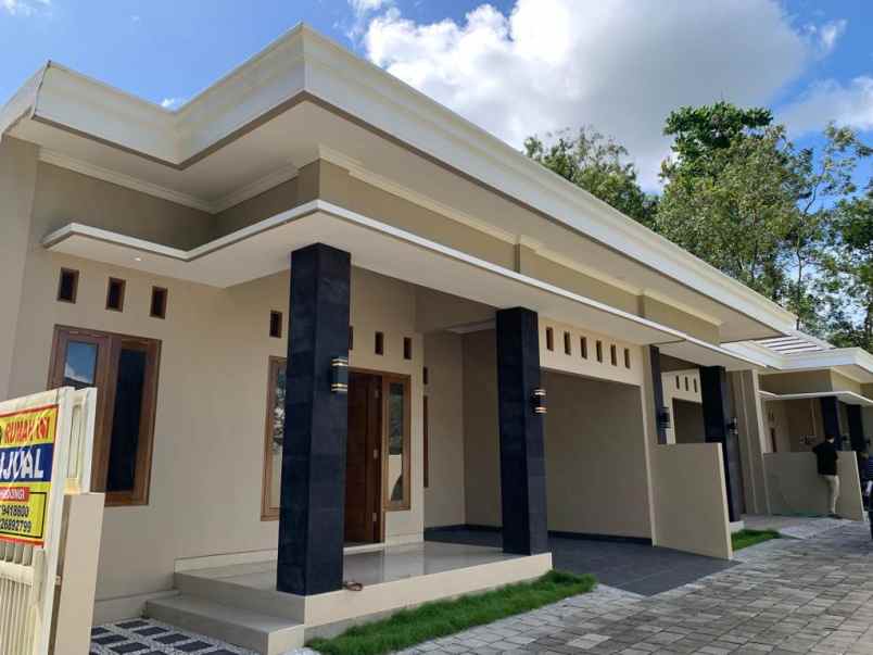 rumah new siap huni di kalasan yogyakarta bonus ac