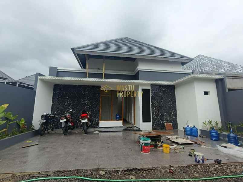 rumah siap huni di dalam cluster sleman