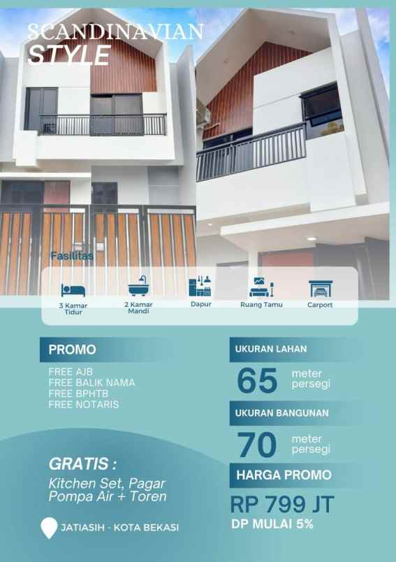 rumah siaphuni di wibawa mukti jatiasih bekasi