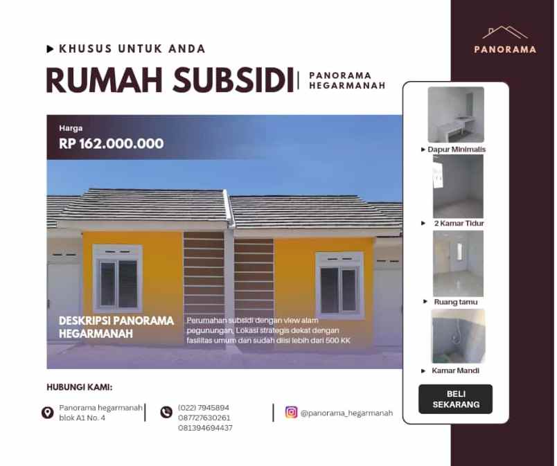 rumah subsidi dengan lokasi strategis